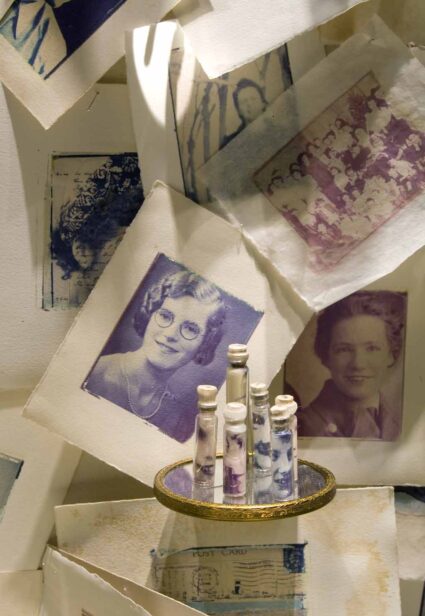 Detail: Tear Bottles installation 2007 Detail: Tear Bottles installation 2007