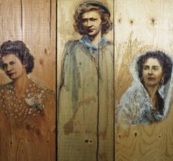 Shoulder-to-Shoulder: Marj, Jessie, Rosita (detail) 2014